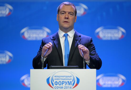 D.Medvedev's working trip to Sochi