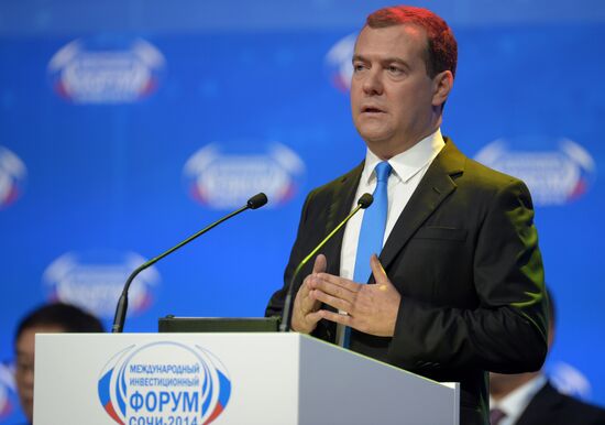 D.Medvedev's working trip to Sochi