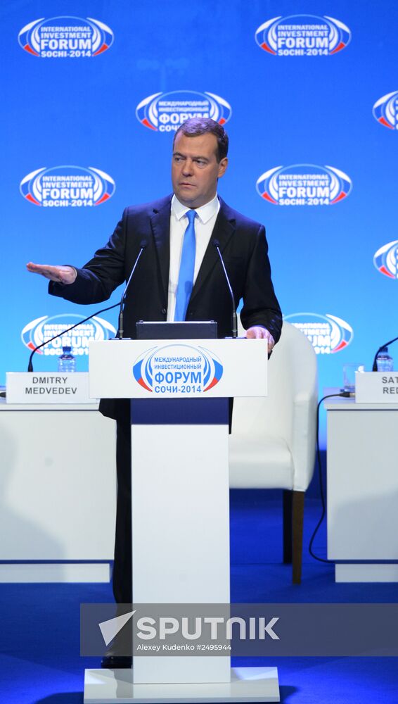 D.Medvedev's working trip to Sochi