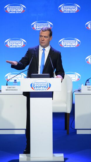 D.Medvedev's working trip to Sochi