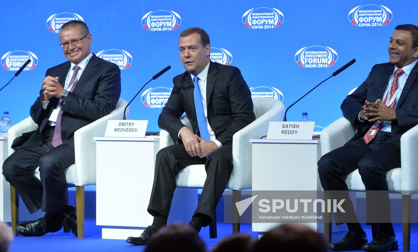 D.Medvedev's working trip to Sochi