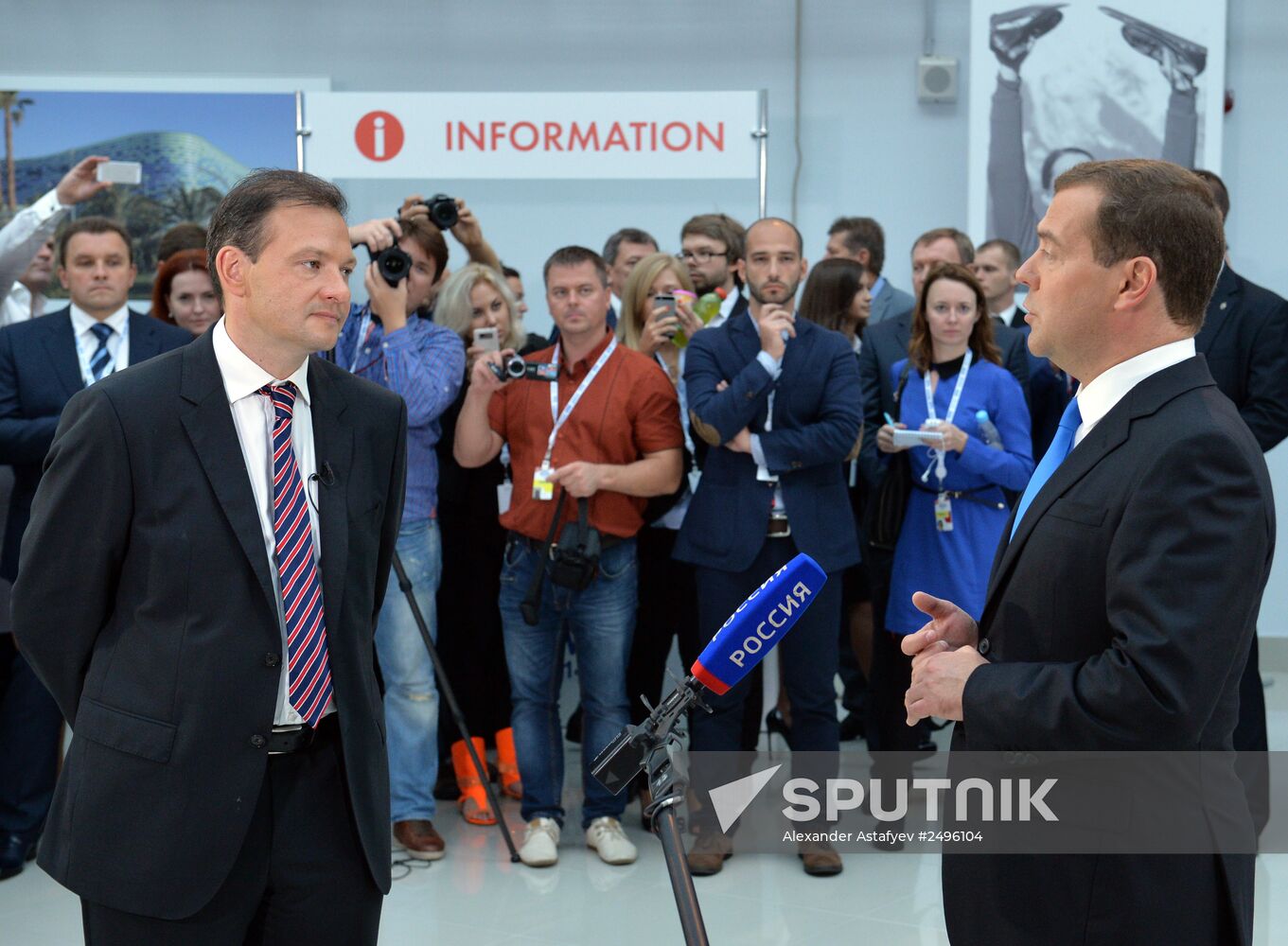 Dmitry Medvedev attends Sochi 2014 International Investment Forum