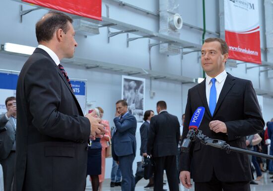 Dmitry Medvedev attends Sochi 2014 International Investment Forum