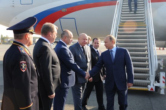 Vladimir Putin visits Nizhny Novgorod Region