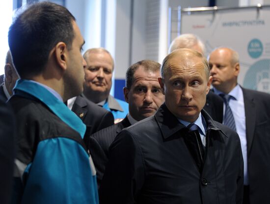 Vladimir Putin visits Nizhny Novgorod Region