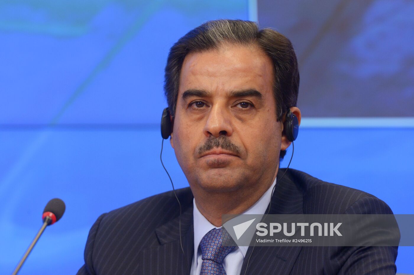 Lebanese Interior Minister Nouhad Machnouk gives news conference