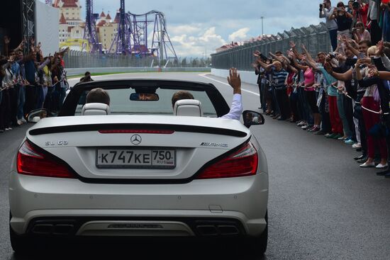Formula 1 circuit opening