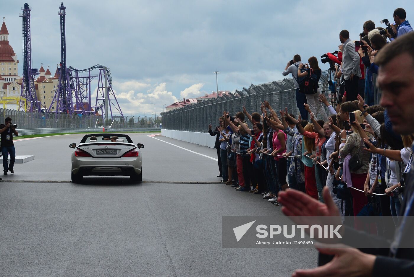 Formula 1 circuit opening