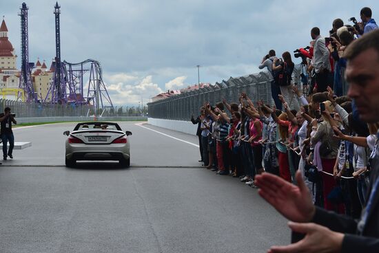 Formula 1 circuit opening