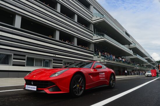 Formula 1 circuit opening