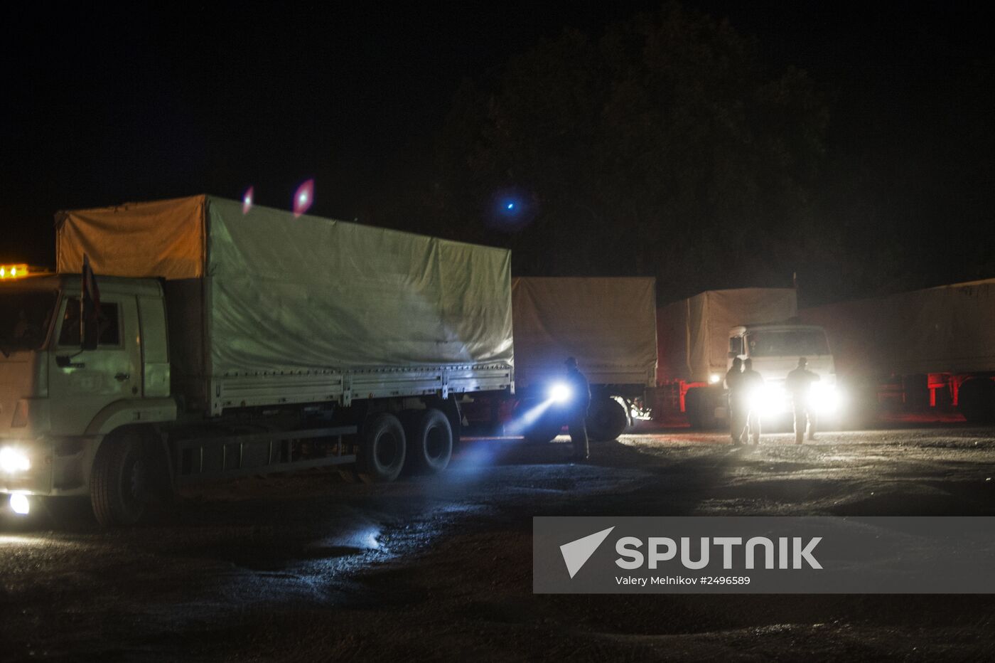 Third humanitarian aid convoy arrives in Ukraine