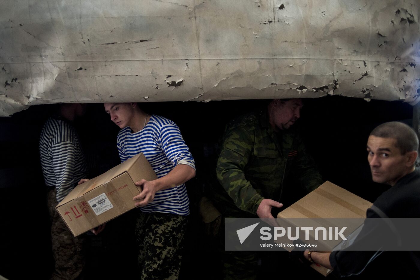 Third humanitarian aid convoy arrives in Ukraine