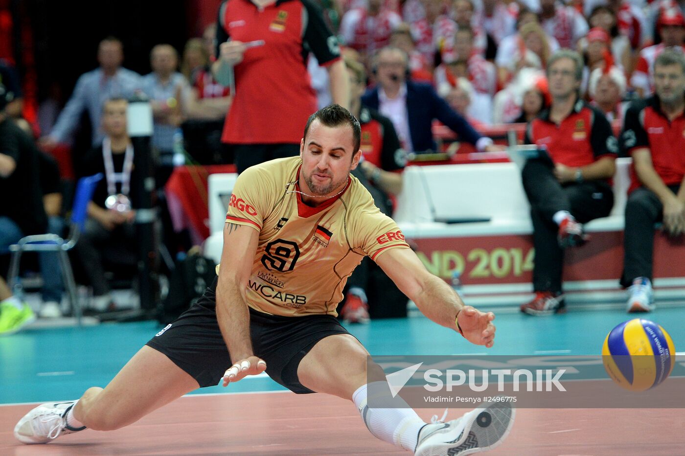 Volleyball. World Championship. Men. Germany vs. Poland