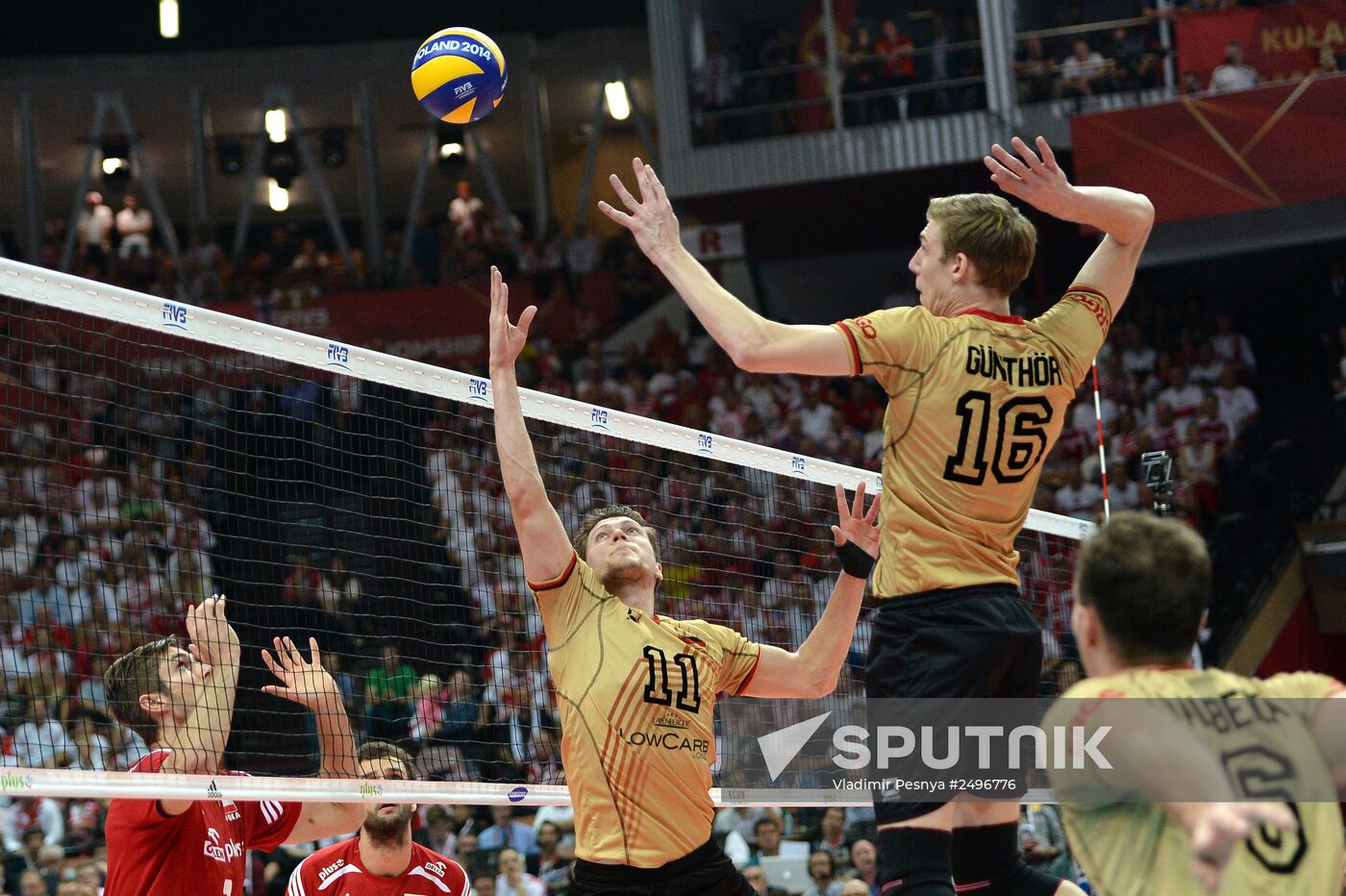 Volleyball. World Championship. Men. Germany vs. Poland