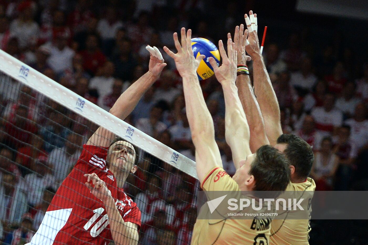 Volleyball. World Championship. Men. Germany vs. Poland