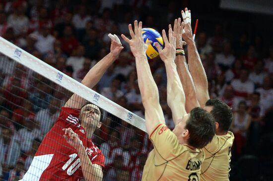 Volleyball. World Championship. Men. Germany vs. Poland