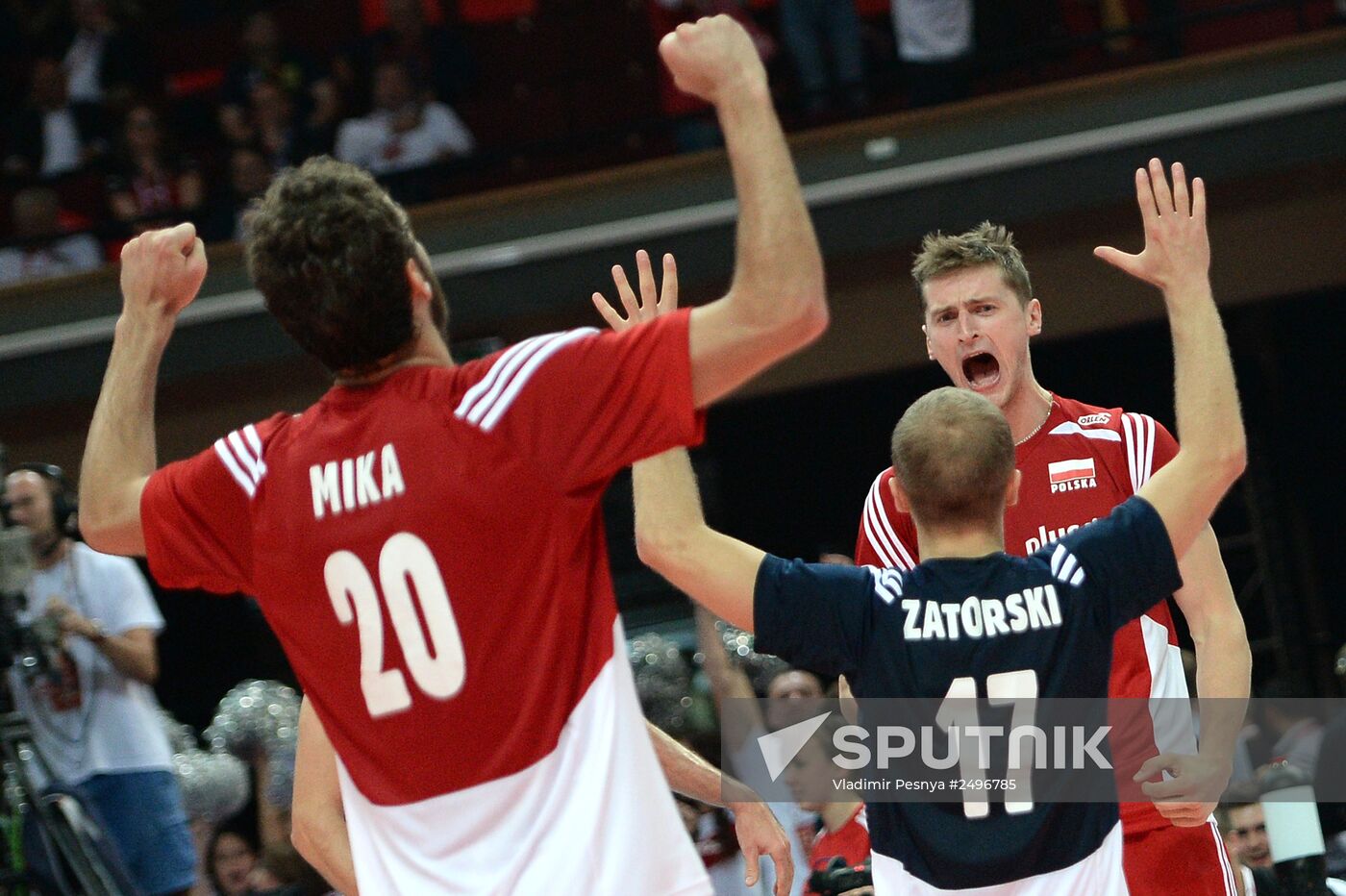 Volleyball. World Championship. Men. Germany vs. Poland