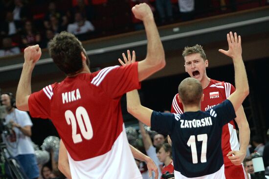 Volleyball. World Championship. Men. Germany vs. Poland