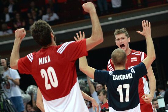 Volleyball. World Championship. Men. Germany vs. Poland