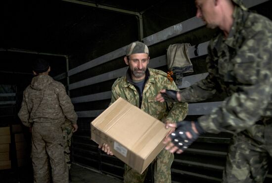 Russia's third humanitarian aid convoy arrives in Ukraine