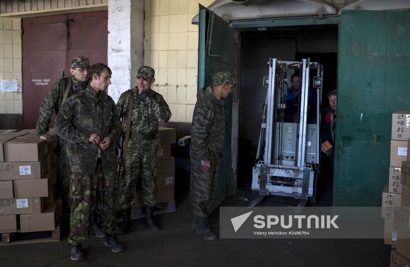 Russia's third humanitarian aid convoy arrives in Ukraine