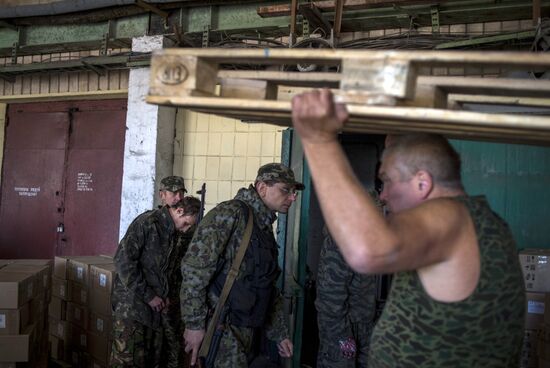 Russia's third humanitarian aid convoy arrives in Ukraine