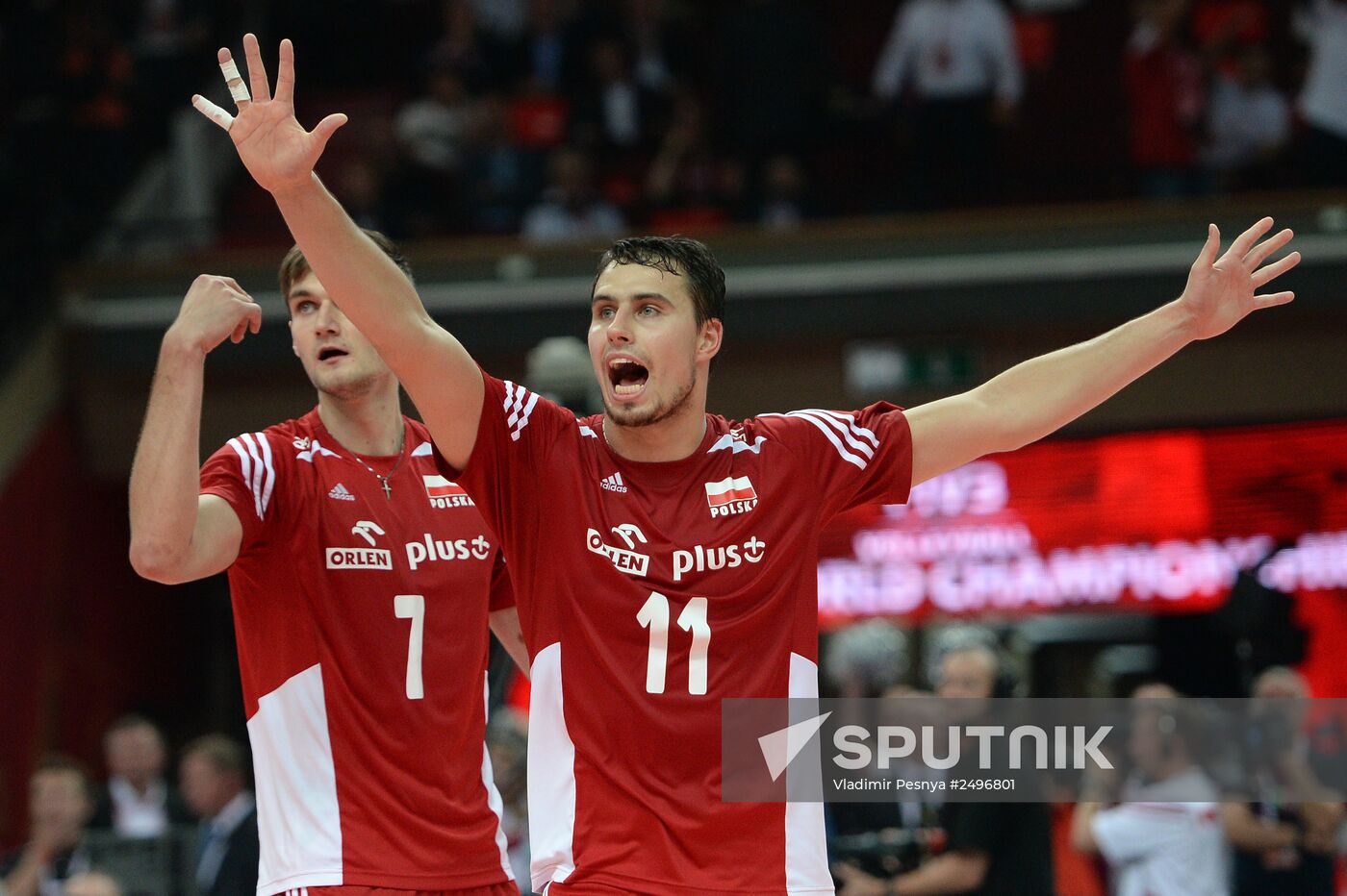 Volleyball. World Championship. Men. Germany vs. Poland