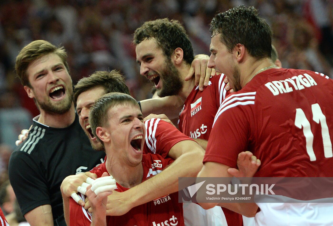 2014 FIVB Volleyball Men's World Championship. Germany vs. Poland