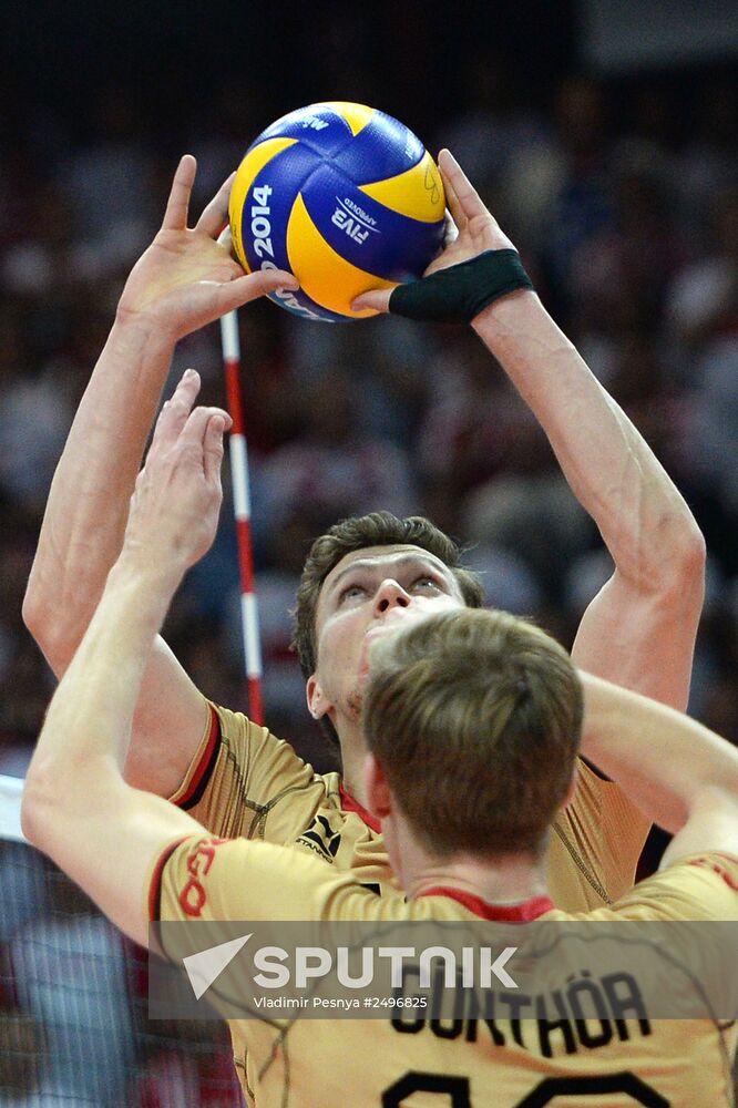 2014 FIVB Volleyball Men's World Championship. Germany vs. Poland