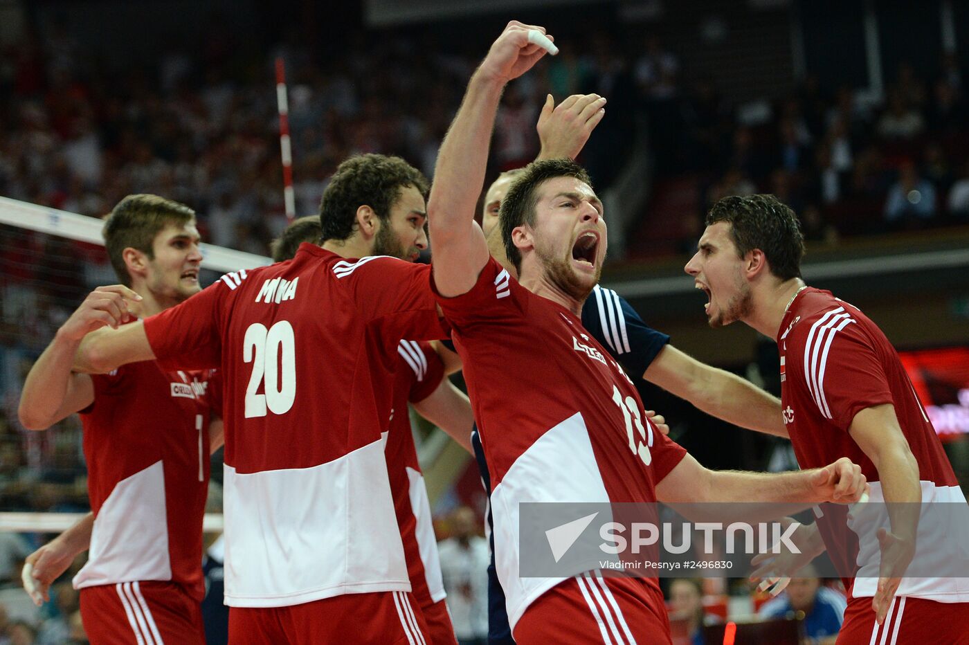 Volleyball. World Championship. Men. Germany vs. Poland