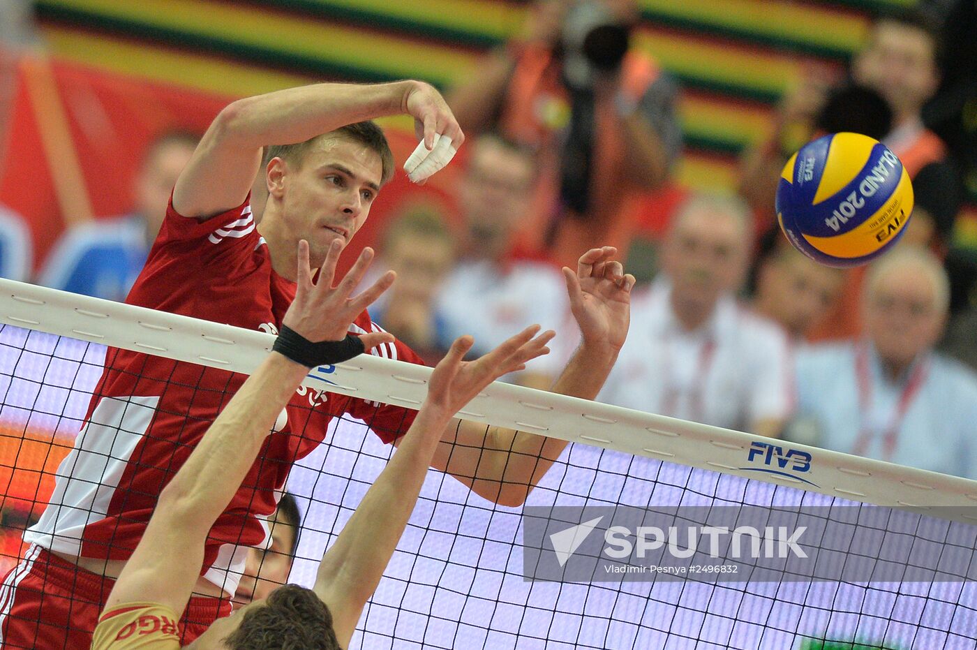 2014 FIVB Volleyball Men's World Championship. Germany vs. Poland