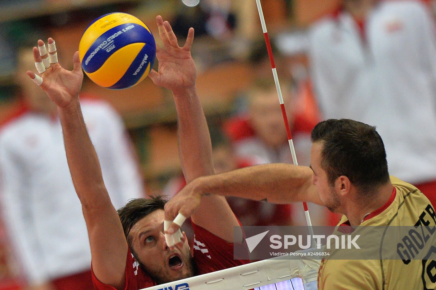 Volleyball. World Championship. Men. Germany vs. Poland