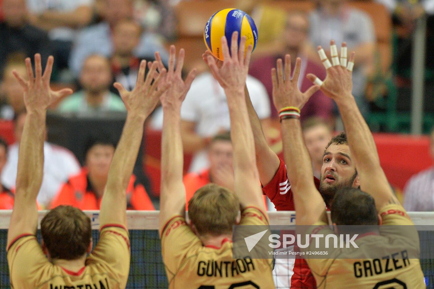 2014 FIVB Volleyball Men's World Championship. Germany vs. Poland