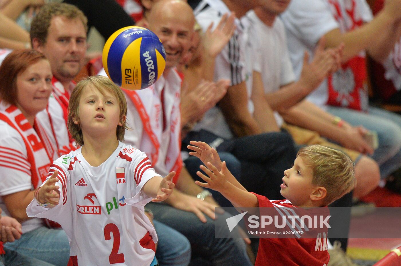 2014 FIVB Volleyball Men's World Championship. Germany vs. Poland