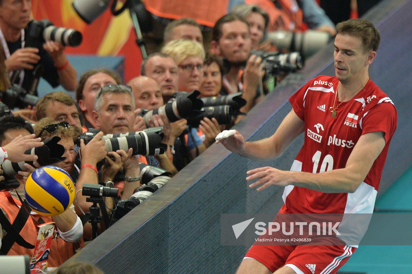 2014 FIVB Volleyball Men's World Championship. Germany vs. Poland