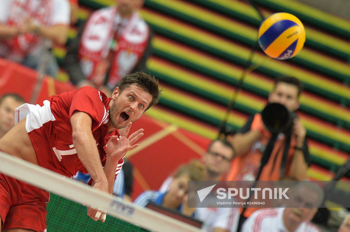 2014 FIVB Volleyball Men's World Championship. Germany vs. Poland