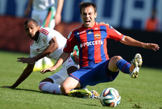 Russian Football Premier League. CSKA vs. Lokomotiv