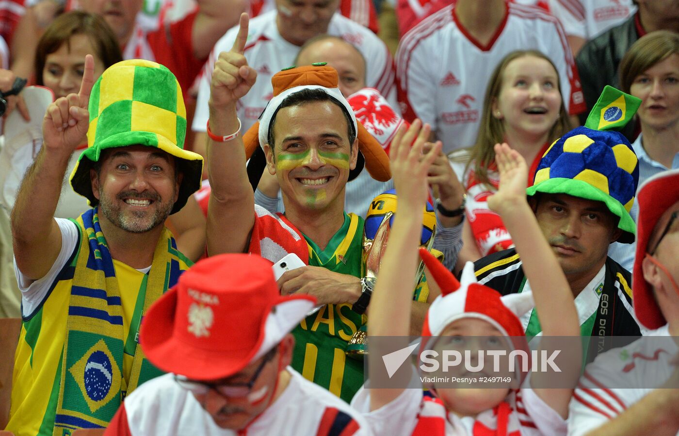 FIVB Volleyball Men's World Championship. Brazil vs. Poland. Final match