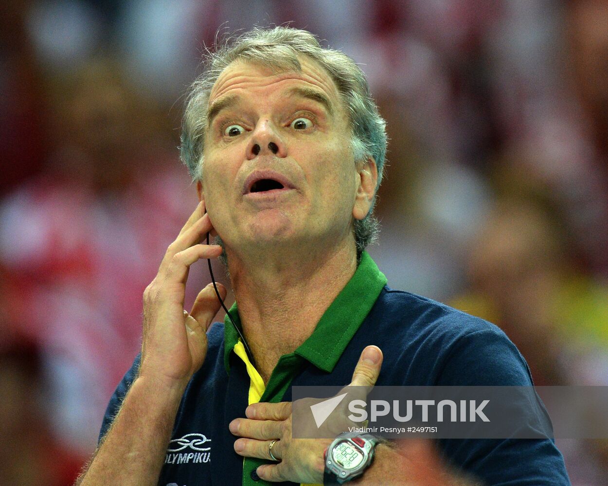 FIVB Volleyball Men's World Championship. Brazil vs. Poland. Final match