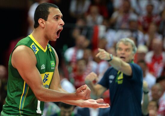 FIVB Volleyball Men's World Championship. Brazil vs. Poland. Final match