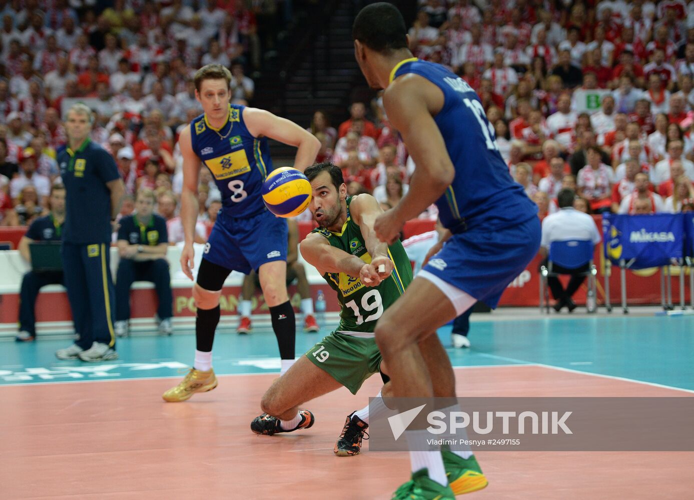 FIVB Volleyball Men's World Championship. Brazil vs. Poland. Final match