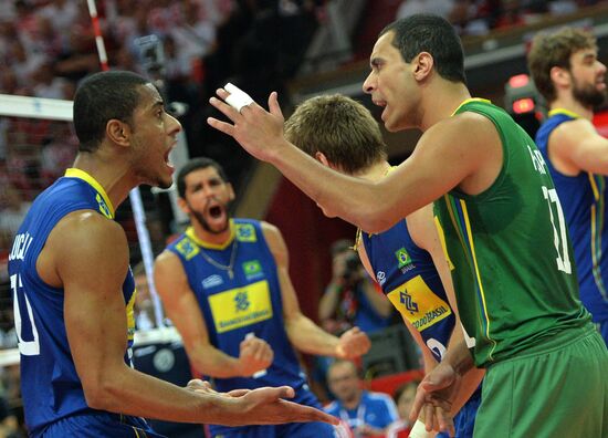 FIVB Volleyball Men's World Championship. Brazil vs. Poland. Final match