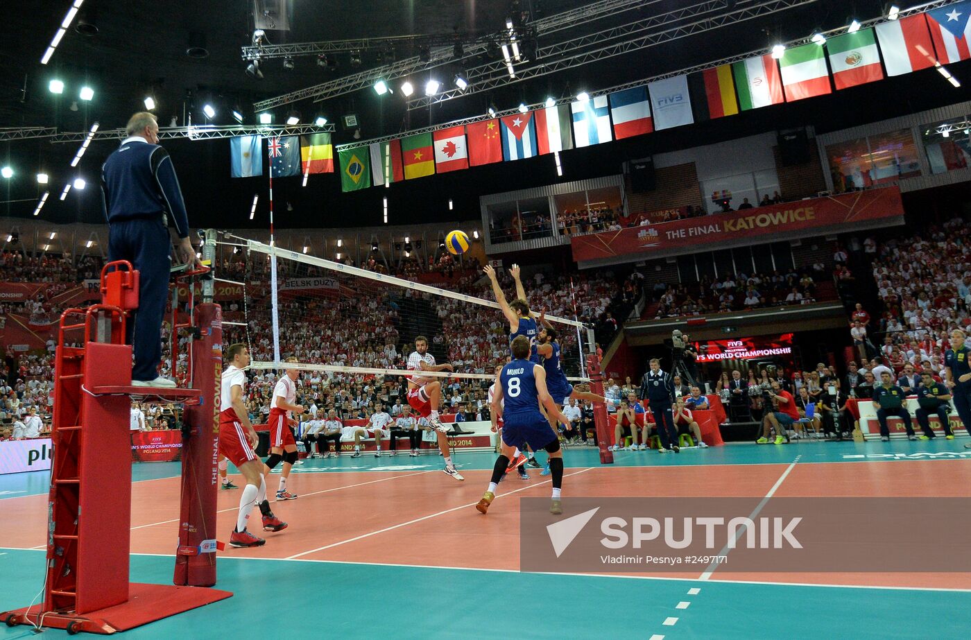 FIVB Volleyball Men's World Championship. Brazil vs. Poland. Final match