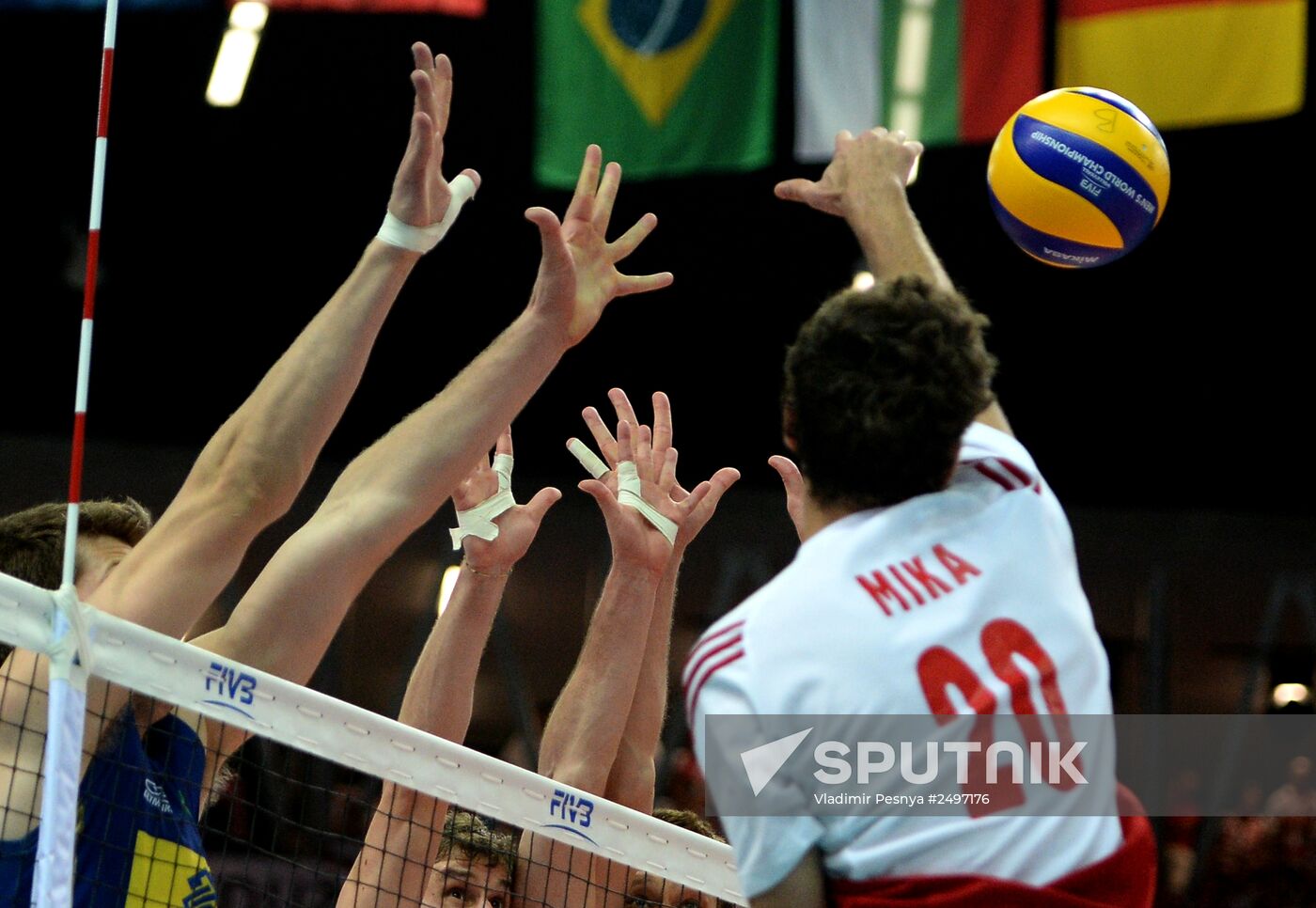 FIVB Volleyball Men's World Championship. Brazil vs. Poland. Final match