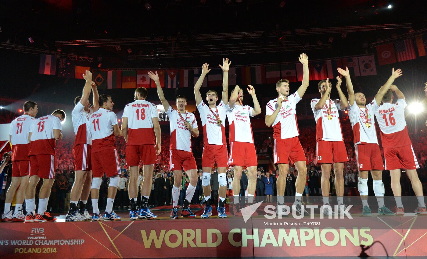 FIVB Volleyball Men's World Championship. Brazil vs. Poland. Final match