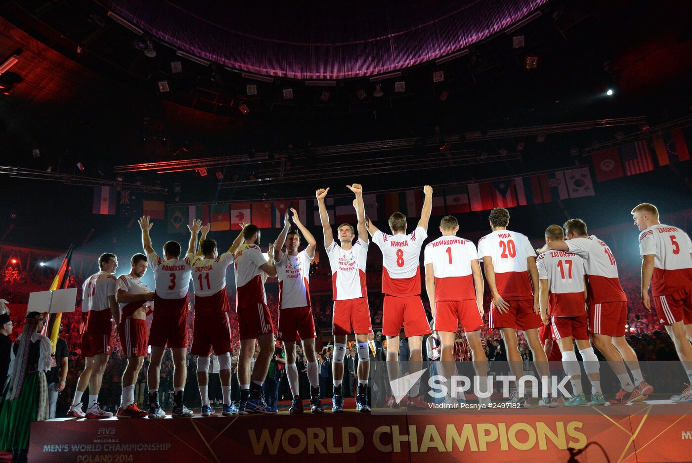 FIVB Volleyball Men's World Championship. Brazil vs. Poland. Final match