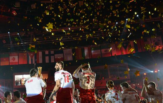 FIVB Volleyball Men's World Championship. Brazil vs. Poland. Final match