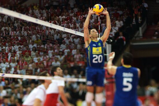 FIVB Volleyball Men's World Championship. Brazil vs. Poland. Final match