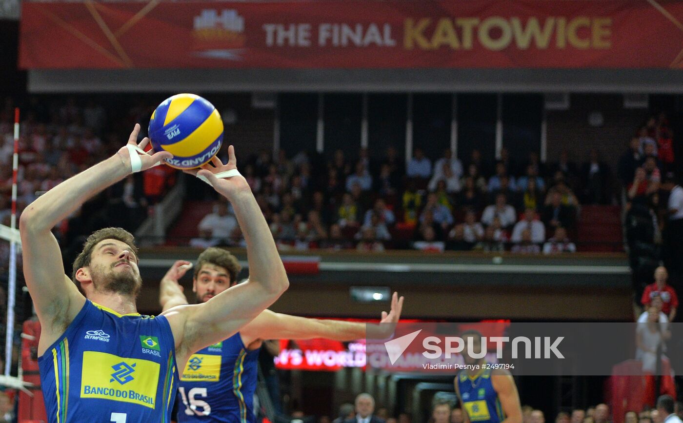 FIVB Volleyball Men's World Championship. Brazil vs. Poland. Final match