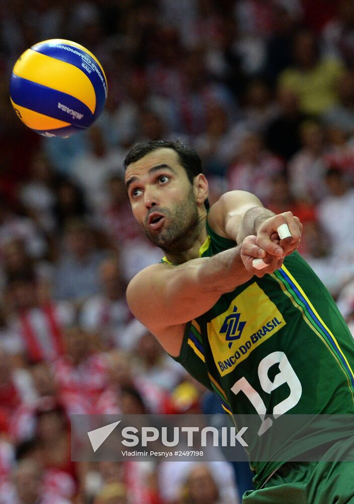 FIVB Volleyball Men's World Championship. Brazil vs. Poland. Final match